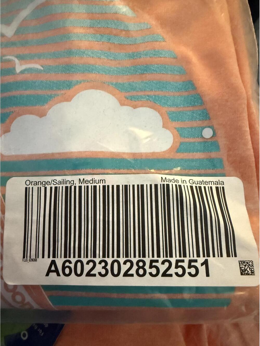 NWT Life is Good Men's Sailboats Hooded Active Tee Orange Green Medium - Picture 6 of 6